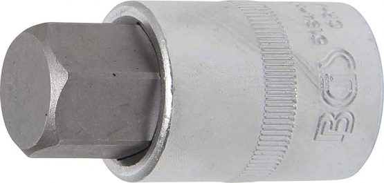 BGS 5184-H19 | Bit Socket | 12.5 mm (1/2") | internal Hexagon 19 mm