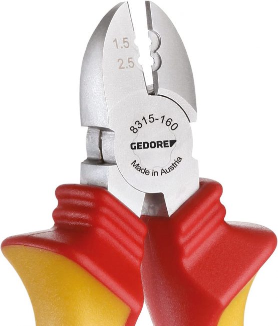 GEDORE VDE Side Cutters VDE Wire Stripping 8315–160 H - Image 2