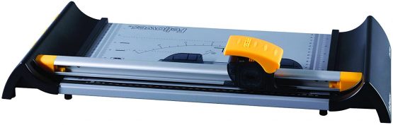 Fellowes 5410401 Small Office Rolling Paper Cutter Electron A4 - Black/Metal - Image 2