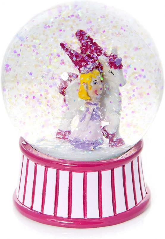 Mousehouse Gifts Pink Princess and Unicorn Children's Snow Globe Gift for Girls - Image 4