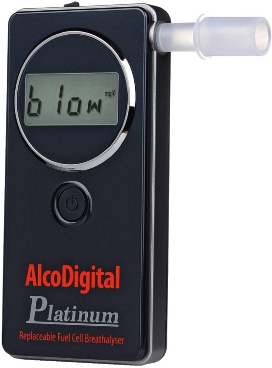 AlcoDigital Platinum - Fuel Cell Breathalyzer with Swap & Go Sensor - Image 3