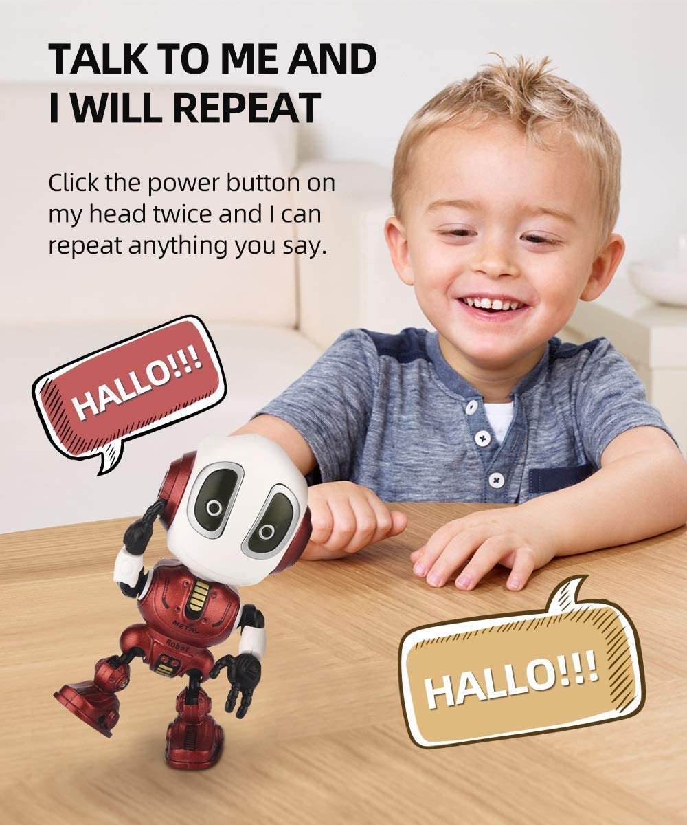 FUTURE ROBOT Recording Talking Robot for Kids Children Toys,Education