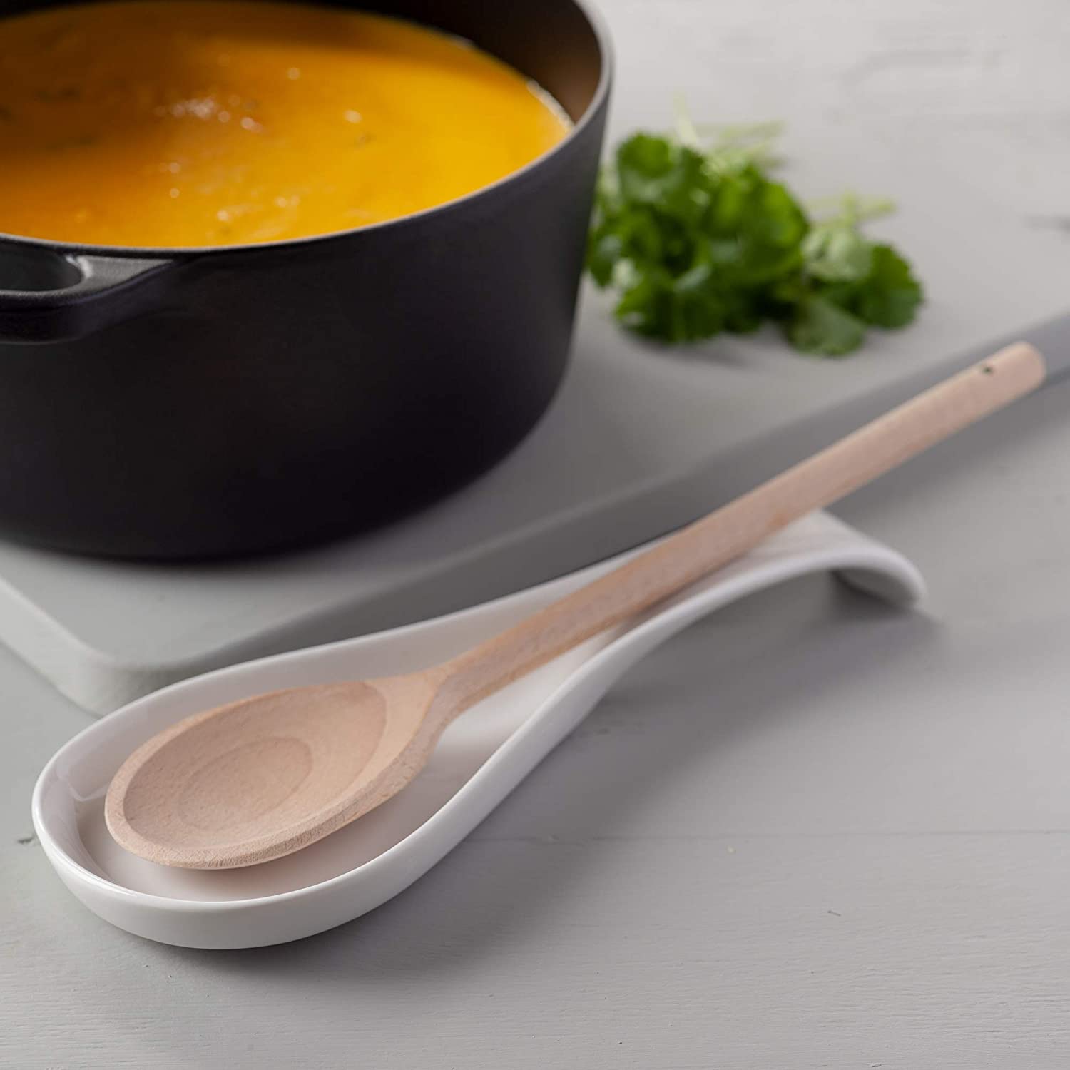Wm Bartleet & Sons Traditional Porcelain Spoon Rest, White, 25 cms - Image 4
