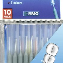 Pikdent Interdental Brushes with Steel Core and Tytex Bristles, Size 2 Purple 0.5mm Cylindrical - 10 Brushes