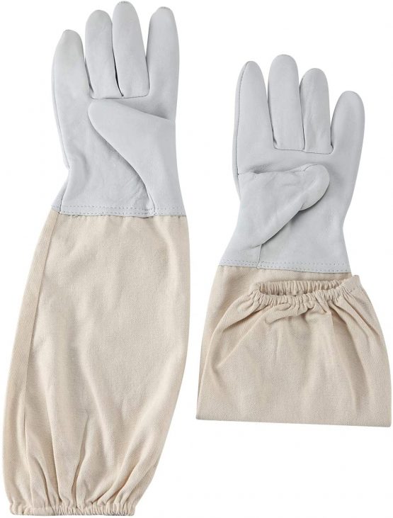 TINA Waterproof Beekeeping Gloves 48 cm,Beginner Beekeeper with Vented Sleeves Large - Image 2