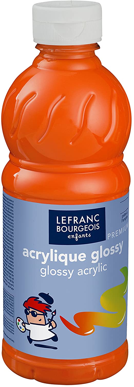 Lefranc Bourgeois 188303 Glossy Children's Acrylic Paint, Ready-to-Use Liquid Acrylic Paint, Glossy and Waterproof - Image 2