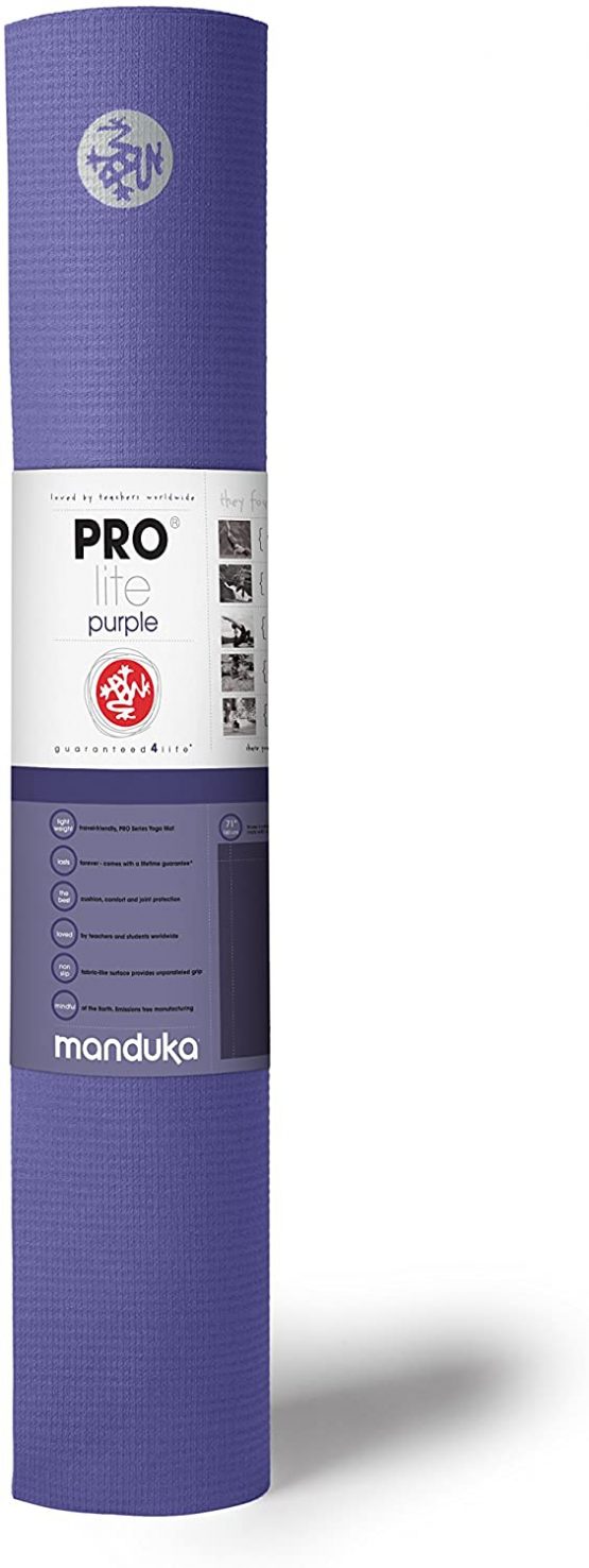 Manduka PROlite Yoga Mat – Premium Thick Mat, Lightweight, High Performance Grip, Support and Stability in Yoga, Pilates, Gym, Fitness - Standard, Multi Size, Multi Color - Image 2