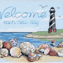 DIMENSIONS Welcome Each New Day, Fabric, Various