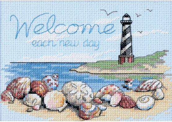 DIMENSIONS Welcome Each New Day, Fabric, Various