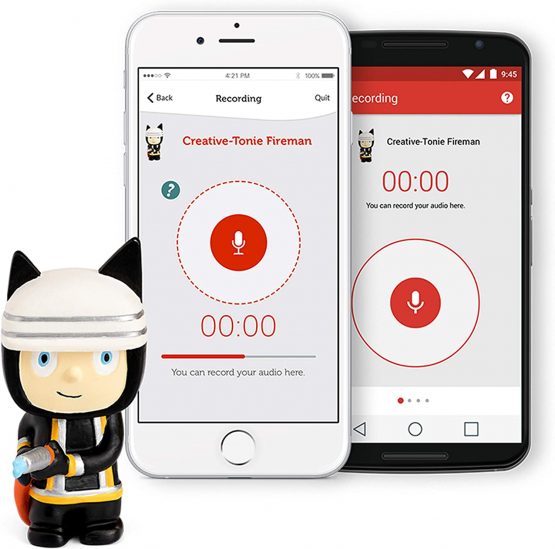 tonies Audio Character for Toniebox, Creative Fireman Figurine, Space for up to 90 Minutes of Customisable Content for Children, for Use with Toniebox Music Player (Sold Separately) - Image 4
