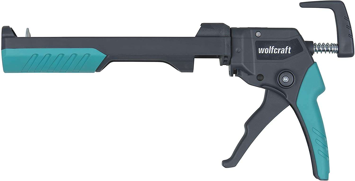 wolfcraft MG 400 ERGO Caulking Gun I 4354000 I Ergonomic gun with