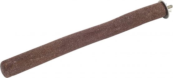 Parrot Essentials Large Sanded Parrot Perches 30 x 3-4cm (LxD) Bird Perches for Nail Trimming and Filing - Wooden Bird Perch for African Grey, Conure, Caique - Non-Toxic Parrot Stand for Birdcage - Image 2