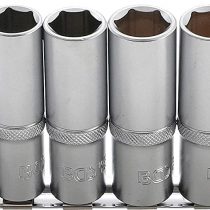 BGS 2223 | Socket Set, Hexagon, deep | 12.5 mm (1/2") Drive | 10 - 24 mm | 9 pcs.