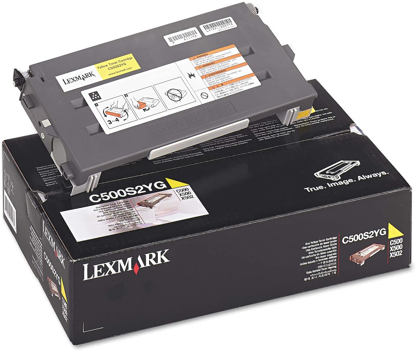 Lexmark C500S2YG yellow colour laser cartridge C500 C500N C500DN - Image 2