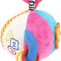 Small Foot 11425 Colourful Plush, Baby Rattle, Activity Ball, Infant's Toy, Multicolored