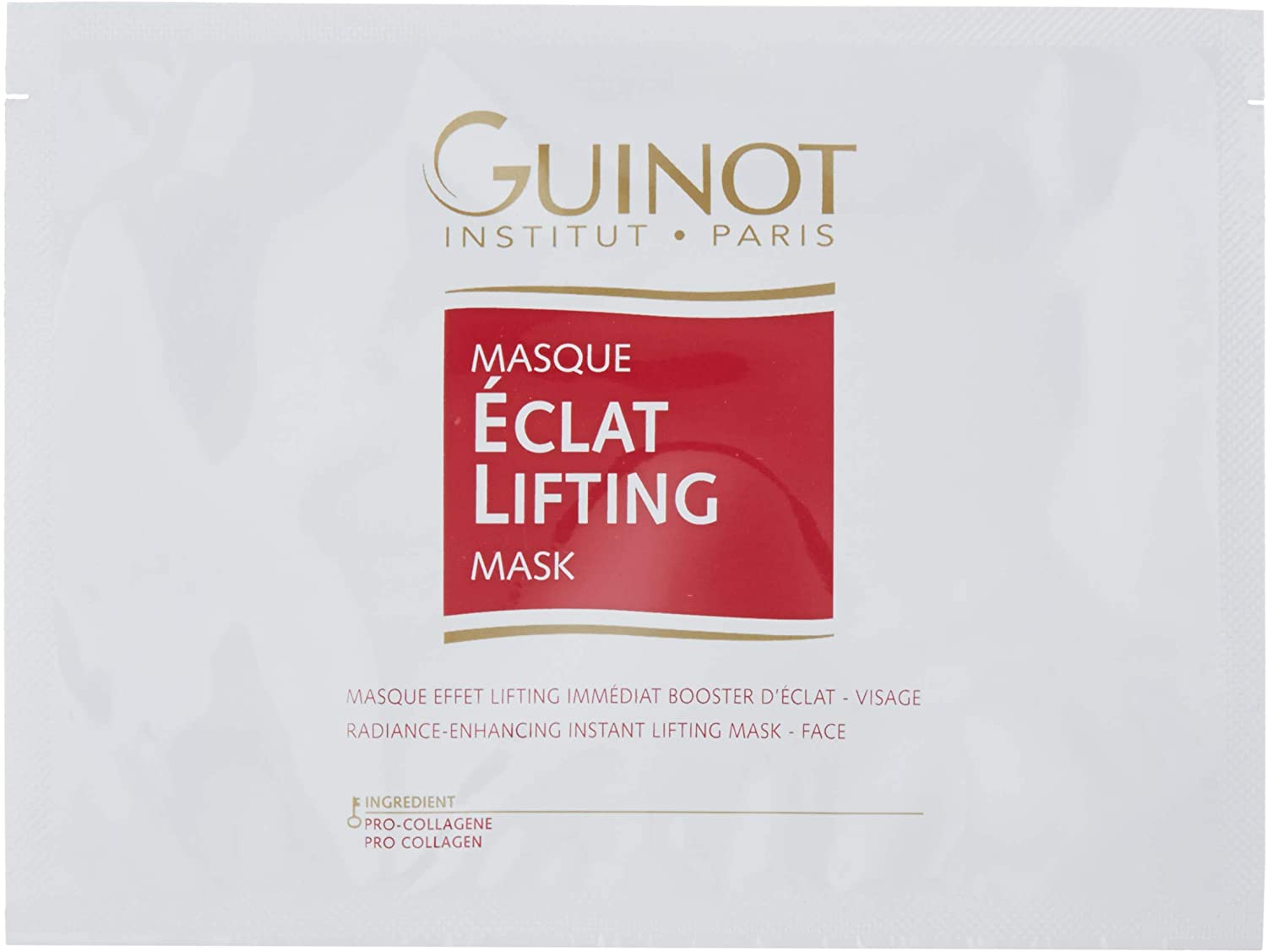 Guinot Masque Eclat Lifting 4 sachets, Weiss/opulenter Garten, 19 ml (Pack of 4) - Image 3