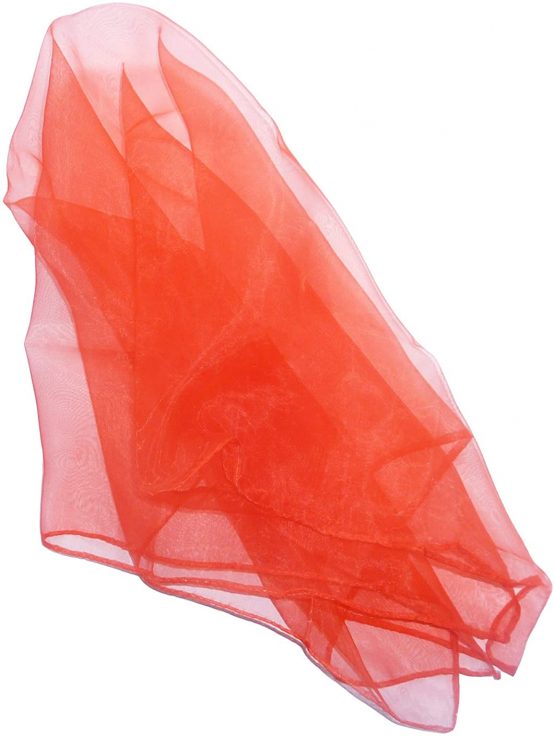 Hoerev Small Pack of 12 (approx. 40cm x 40cm) Juggling(dance) Scarves,Small Floaty Scarves For Small People,Single Colours - Image 2