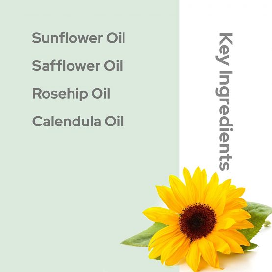 Balmonds Omega Rich Cleansing Oil 200ml - 100% Natural Facial Cleanser - Hydrating Make-up Remover with Rosehip and Calendula Oil - Suitable for All Skin Types - Image 4