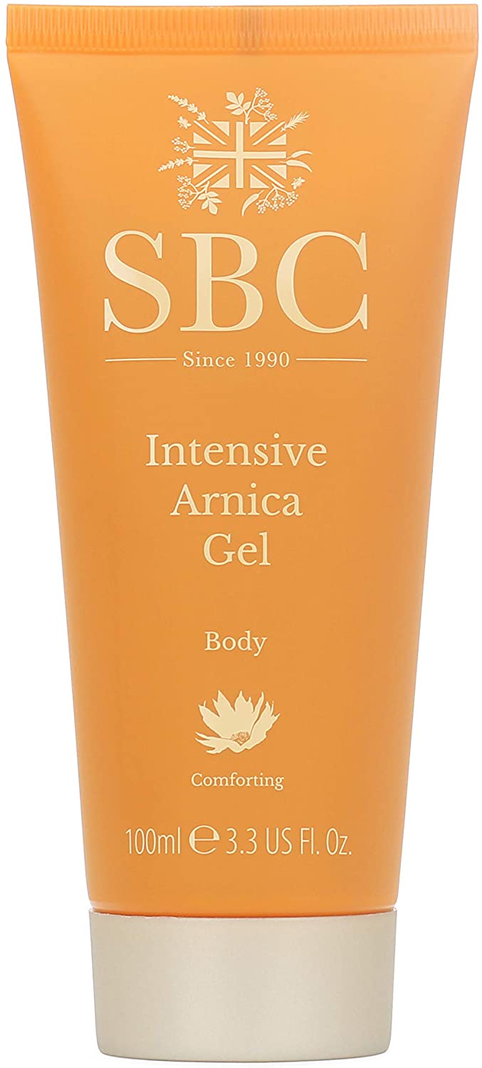SBC Skincare Intensive Arnica Gel 100ml - Deep Relief Gel for Muscle Tension, Clear, 100 ml (Pack of 1)