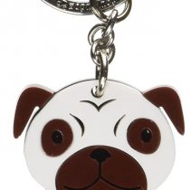 FouFou Dog Keychain Pug