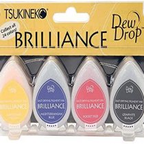 Tsukineko "Basics" Brilliance Inkpad Set