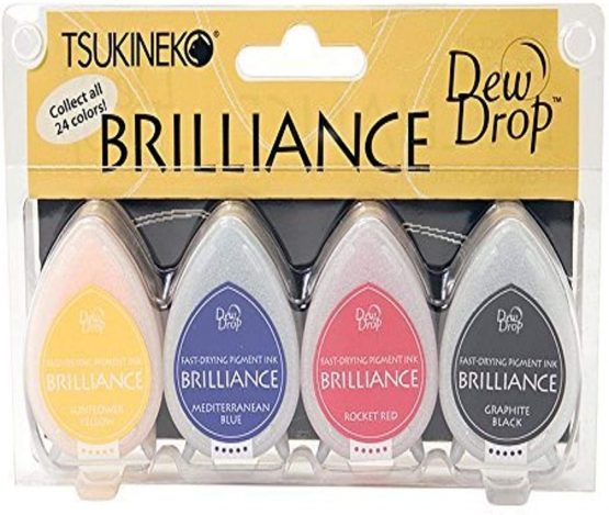 Tsukineko "Basics" Brilliance Inkpad Set