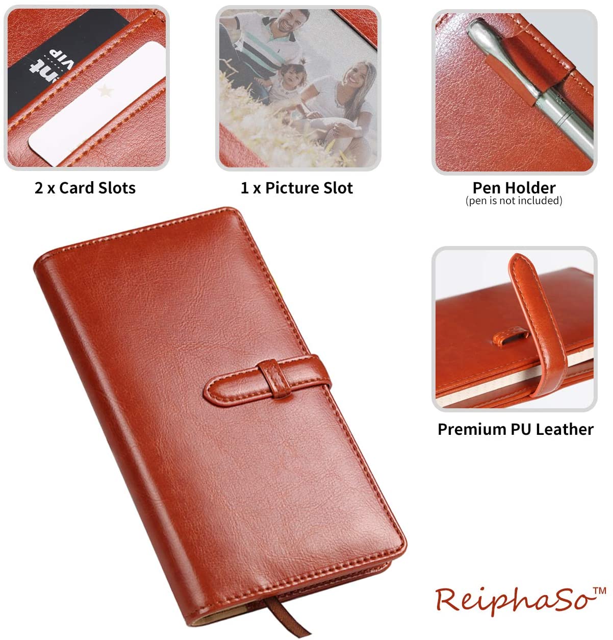 Clearance!-Refillable PU Leather-Grid-Notebook-Notepad-Journal with ...