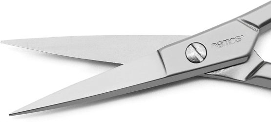 Remos Silhouette Scissors, Silver Matte, 10 cm - Image 3