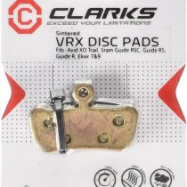 Clarks Sintered Disc Brake Pads W/Carbon for Avid Code 2011 Onwards