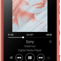 Sony Nw-A105 16GB Walkman Hi-Res Portable Digital Music Player with Android 9.0, 3.6" Touch Screen, S-Master Hx, DSEE-Hx, Wi-Fi & Bluetooth and USB Type-C - Orange