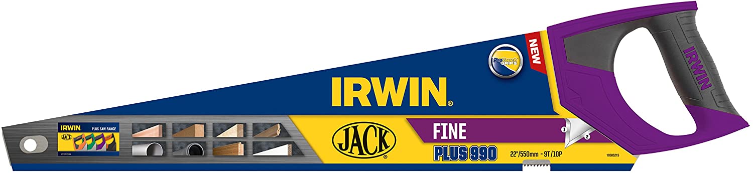 Irwin 990UHP Fine Handsaw 22-inch / 550mm, Multi - Image 3