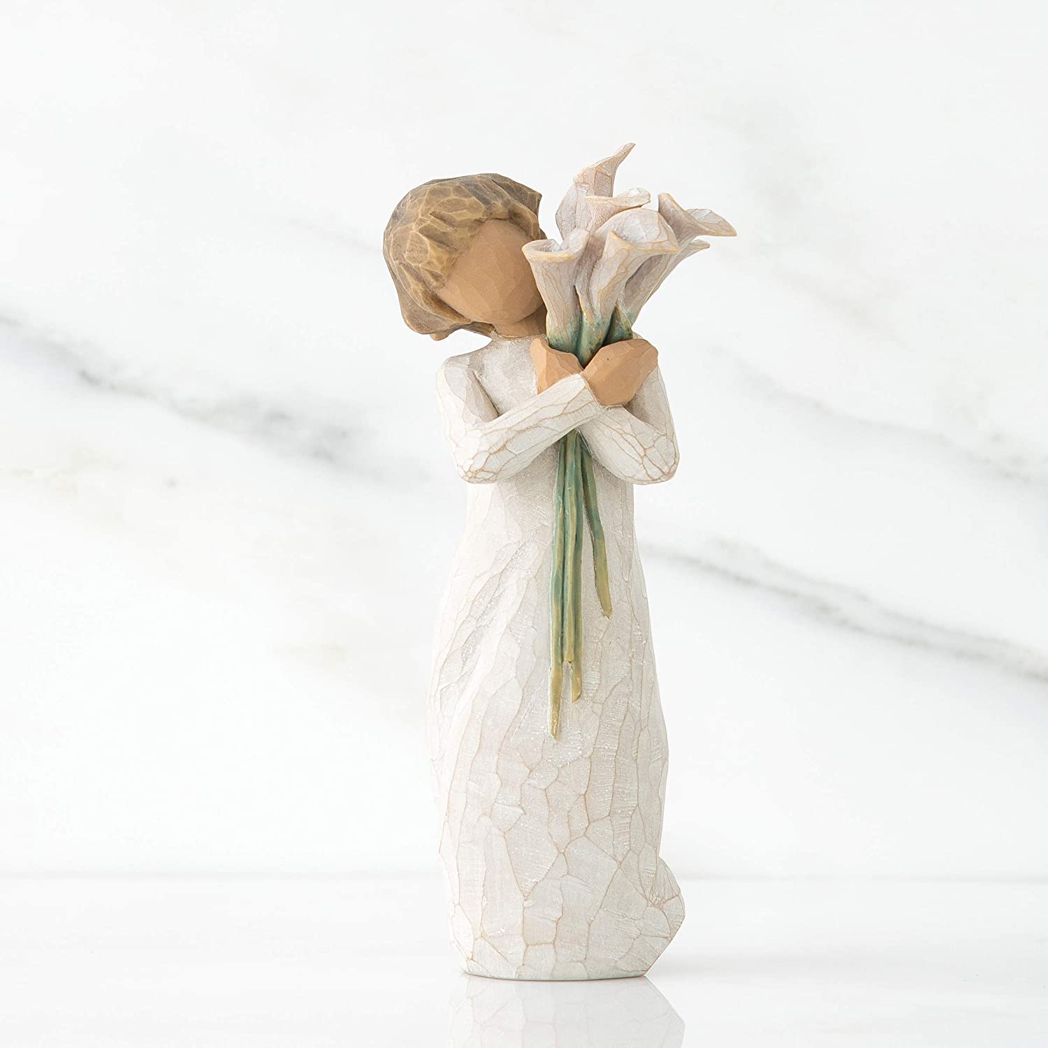 Willow Tree Beautiful Wishes Figurine, White, 6.8 x 3.7 - Image 2