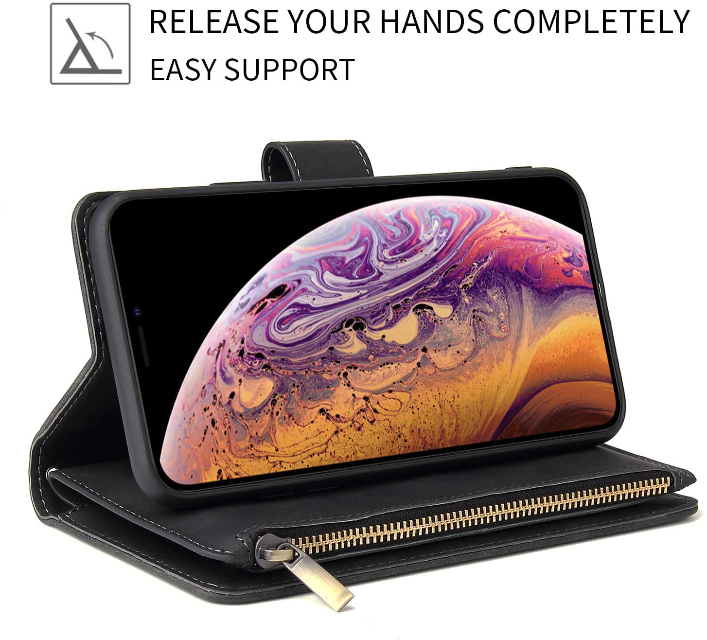 UEEBAI Wallet Case for iPhone 7/8/SE 2022 5G/SE 2020 - Image 3