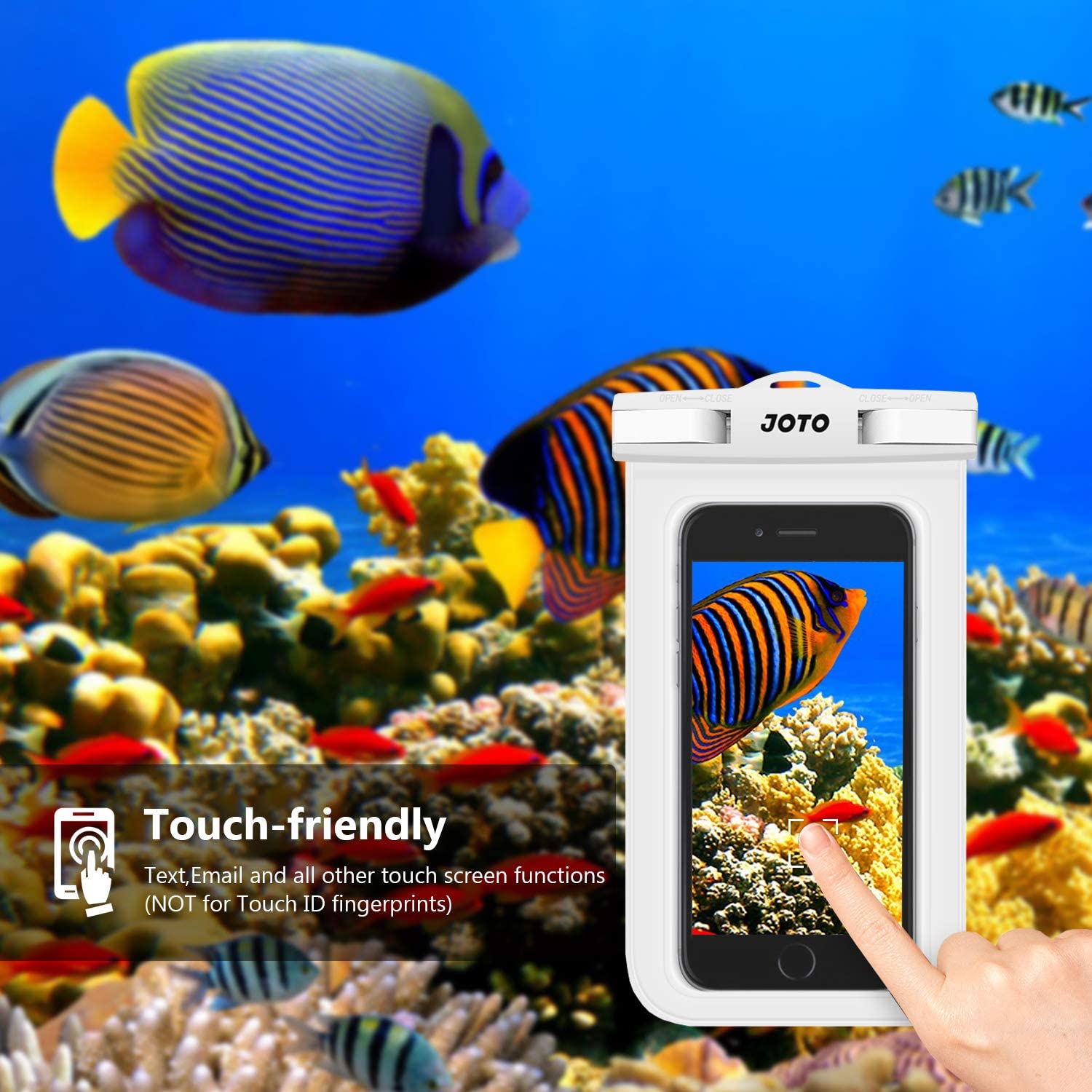 JOTO Waterproof Phone Pouch Cellphone Dry Bag Case for iPhone 15 14 13 12 Pro Max Xs Max XR X 8 7 6S Plus SE - Image 3