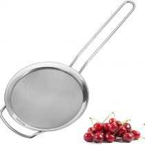 Westmark Household Strainer with Wide Rim, Picante, Ø 12 cm, Stainless Steel, Silver, 12122270