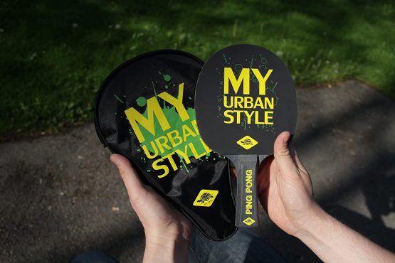 Donic-Schildkröt My Urban Style 788485 Table Tennis Gift Set 1 Bat 3 Balls Racket Cover - Image 4