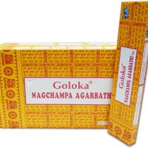 GOLOKA Nag Champa Incense, 16 Gms x 12 boxes