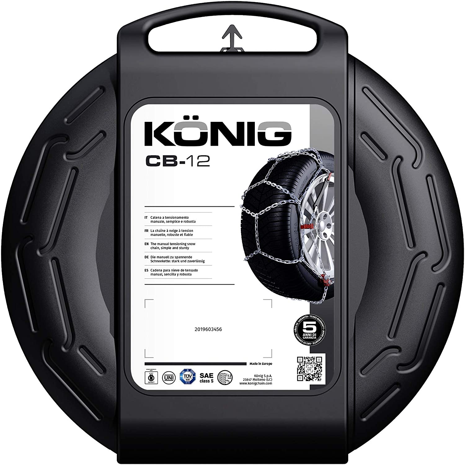KÖNIG CB-12 097 Snow chains - set of 2 - Image 4