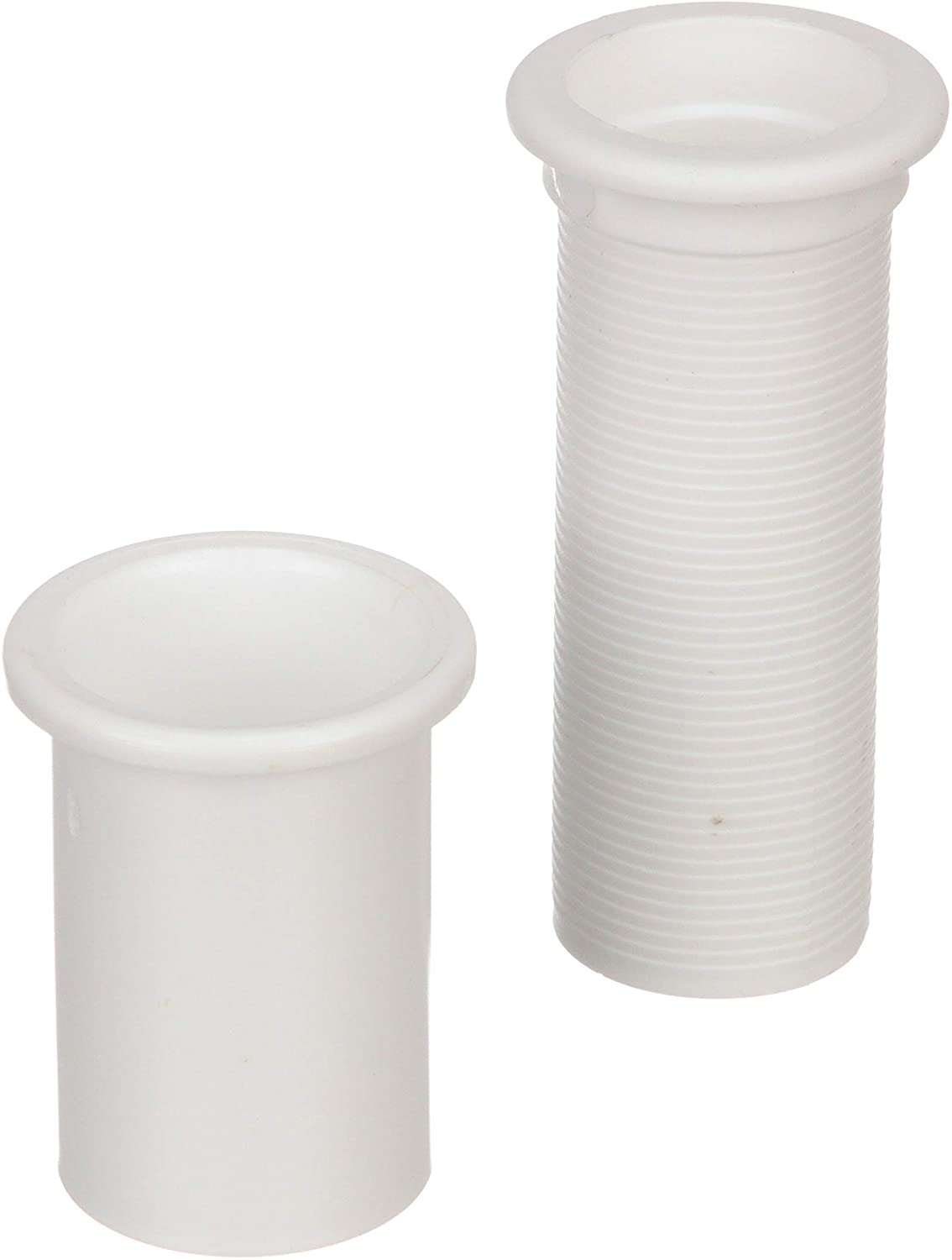 Seachoice 50 - 19131 Plastic Drain Tube for Viveiro 25 mm x 114 mm, White