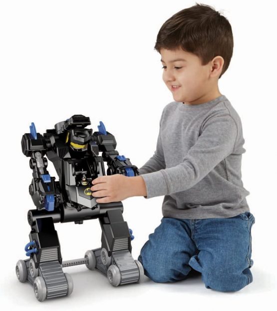 Fisher Price Imaginext DC Super Friends R/C Remote Control Transforming Batbot - Image 4