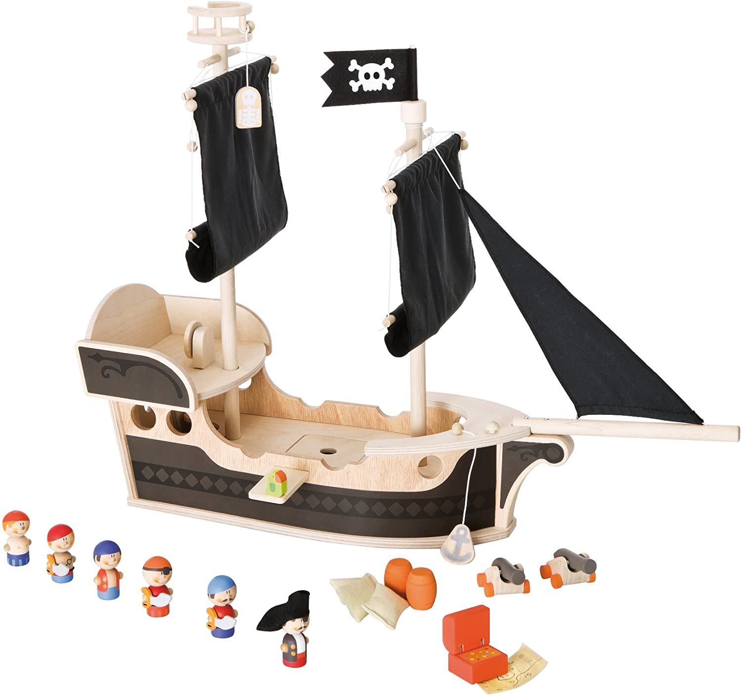 Sevi Pirate, Black, Large
