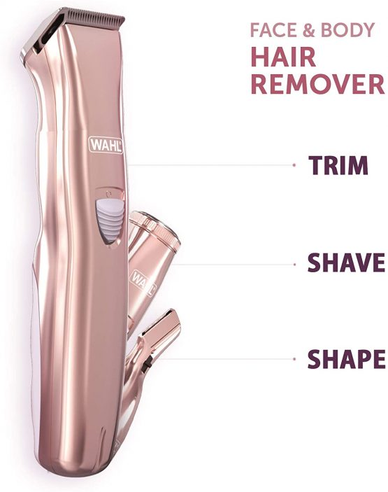 Wahl 3in1 Ladies Face and Body Hair Remover, Womens Hair Removal