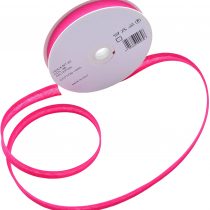 Inastri 14/ 4/ 4 mm Cotton Bias Binding, Pink (Shocking Pink) 66