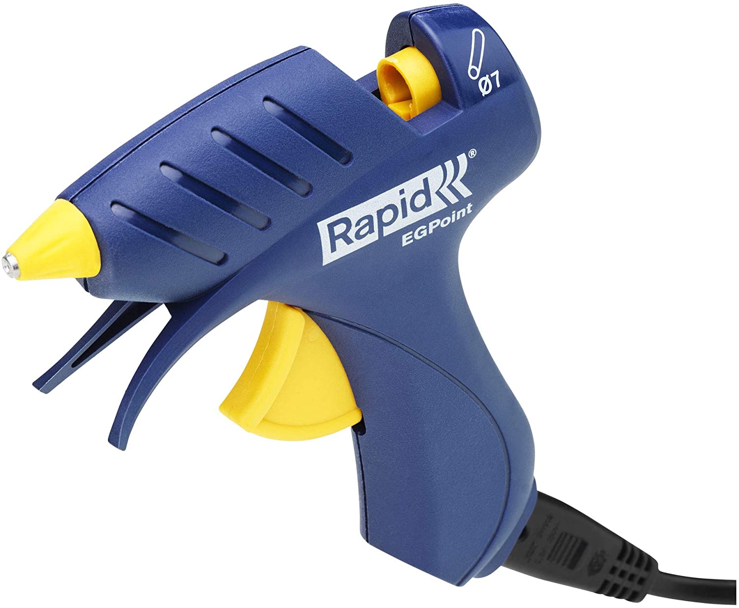 RAPID EG Point Hot Glue Gun, 7mm Cordless Glue Gun, 80 g/hr glue output, 170-200°C Temperature, Precision Nozzle