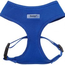 Bunty Soft Comfortable Mesh Breathable Fabric Dog Puppy Pet Adjustable Harness (Small, Blue)