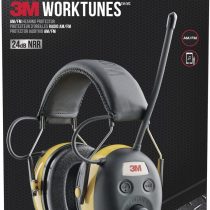 3M Safety 90541-80025T WorkTunes AM/FM Hearing Protector, Headphones, Wired