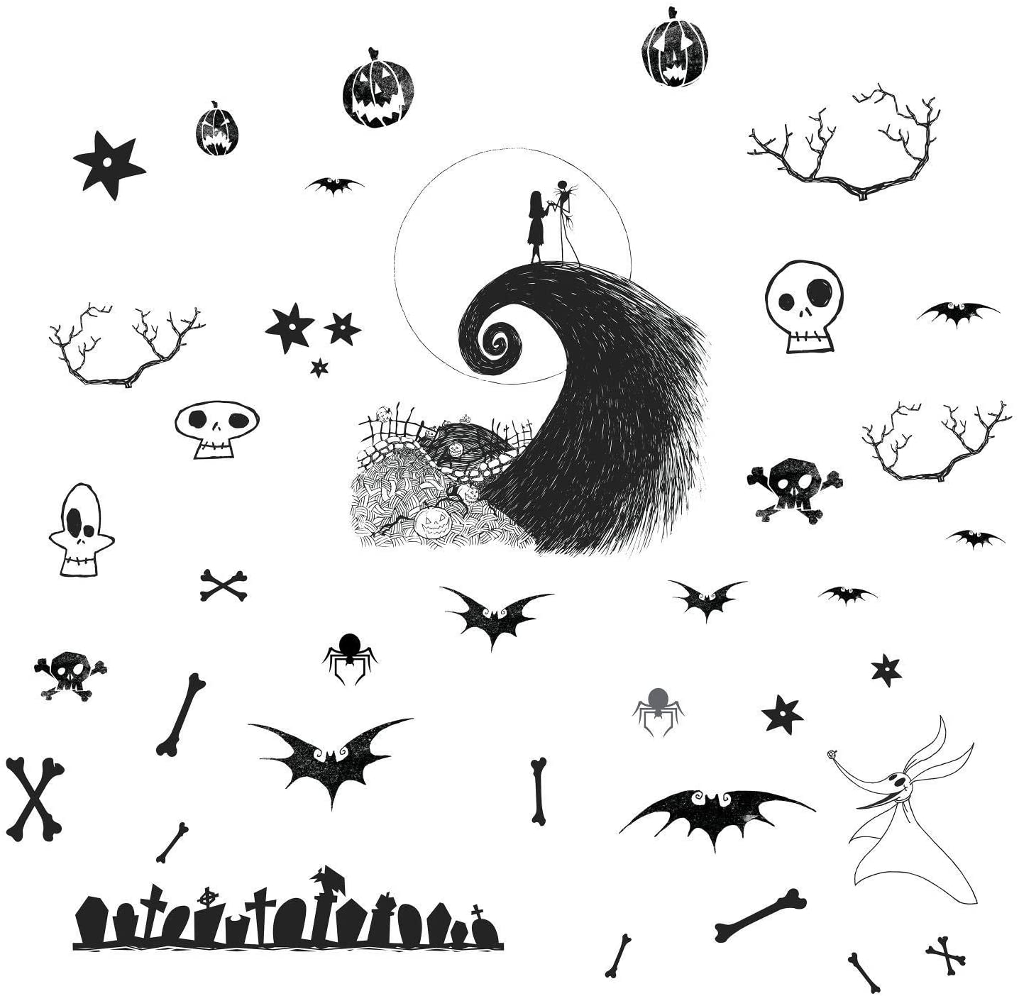 RoomMates RMK3757SCS Wall Stickers, Black - Image 2