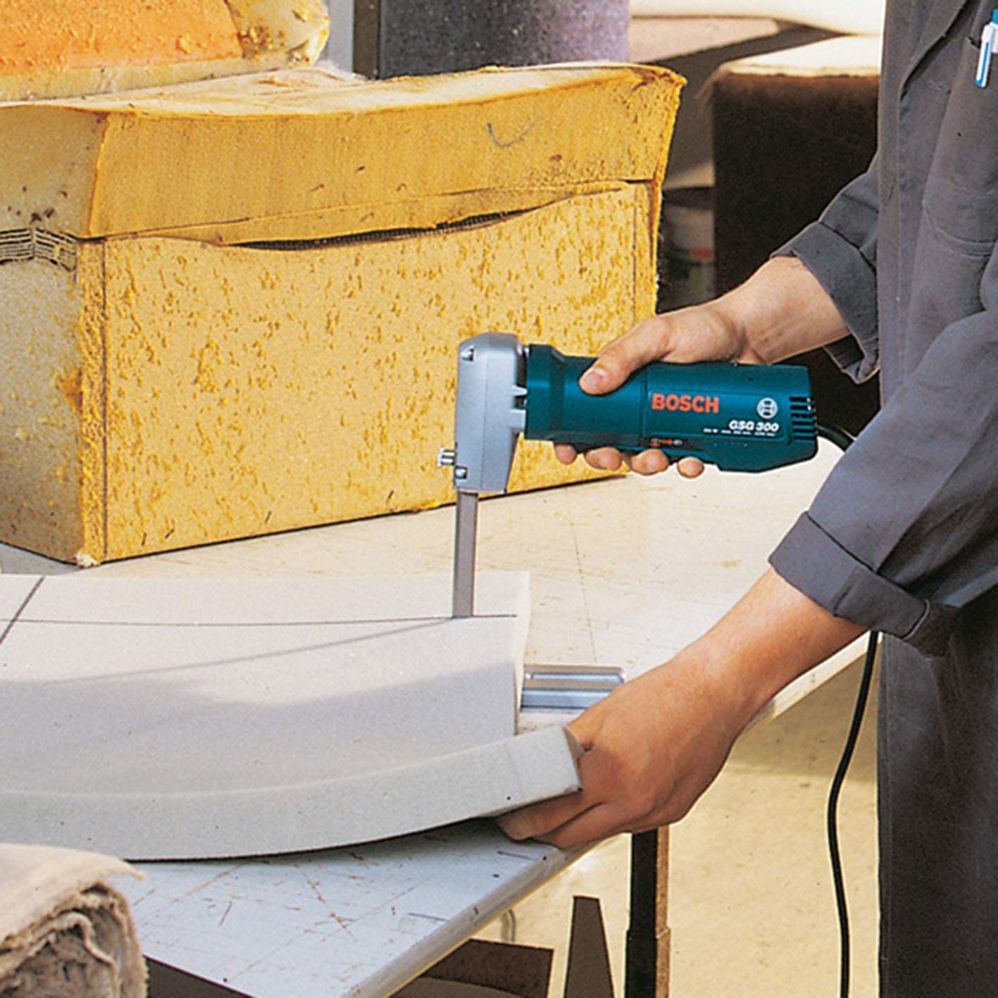 Bosch 2x PRO Foam GSG300 Saw Blade, 300 mm (for Foam Foam, Length mm, Professional Accessory Foam Rubber Cutter) - Image 4