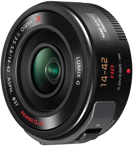 Panasonic LUMIX H-PS14042E-K Powerzoom 14-42 mm GX Vario Lens - Black - Image 2