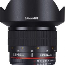 SAMYANG AE 14mm f / 2.8 ED IF UMC wide angle Lens - for Nikon
